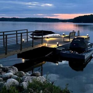 Savorak LED pollari x 4 - veneenkiinnityssetti