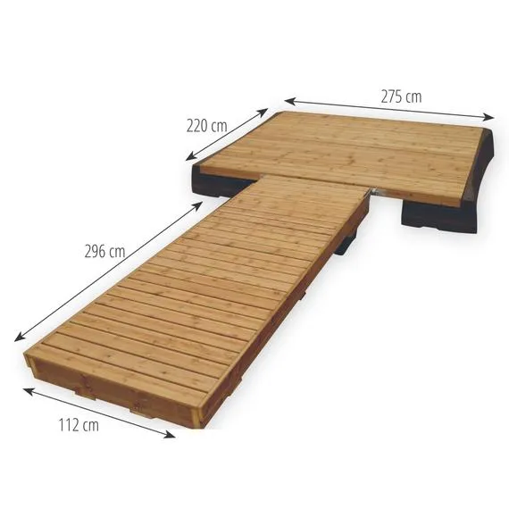 Modulilaituri mittakuva