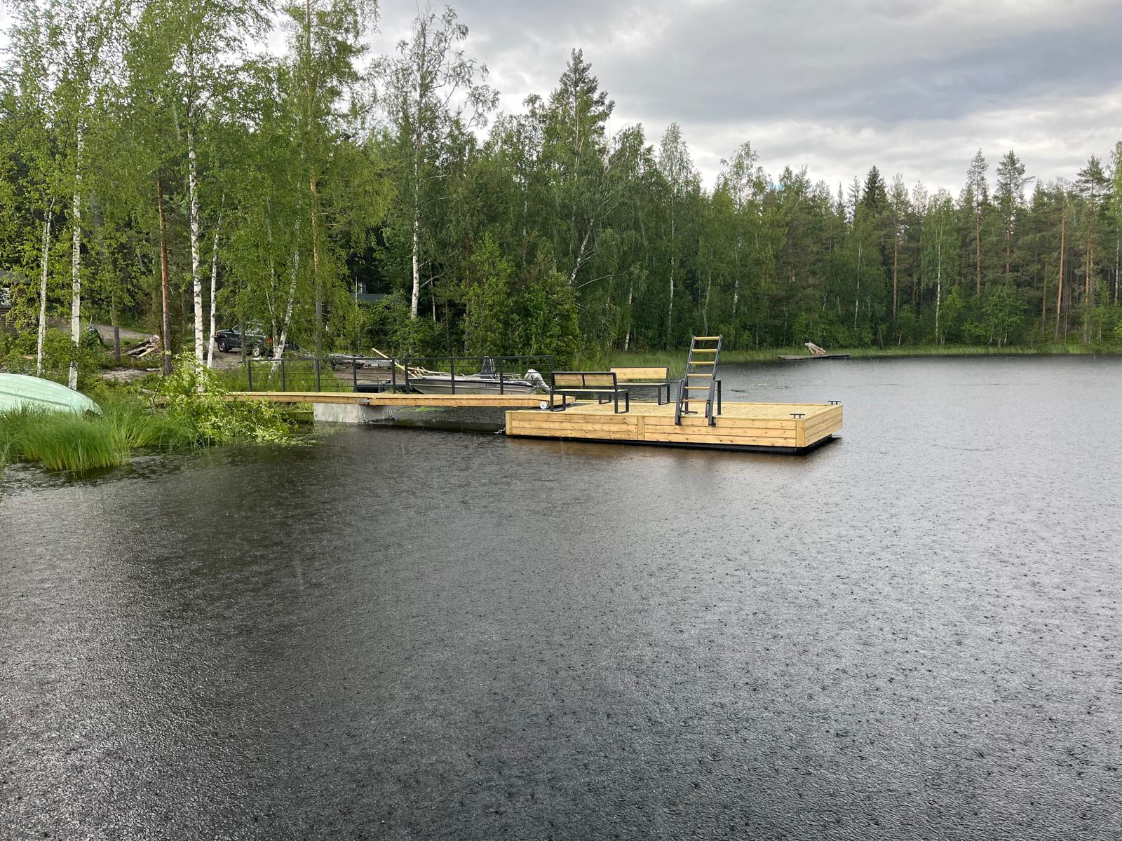 Putkipontonilaituri 6x3.15m